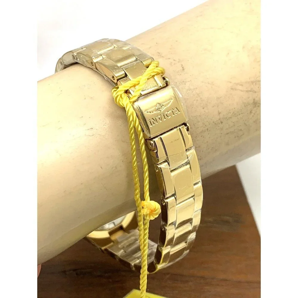 Invicta Women's Watch 39843 Wildflower Mother of Pearl Dial Gold Steel 2…